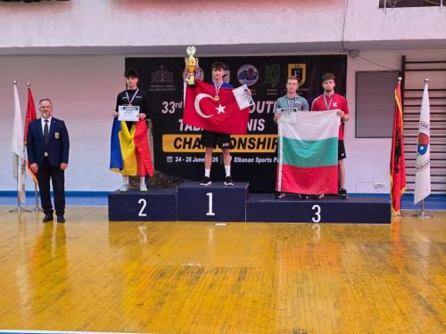 33rd Balkan Youth Championship, Elbasan, Albania 2026